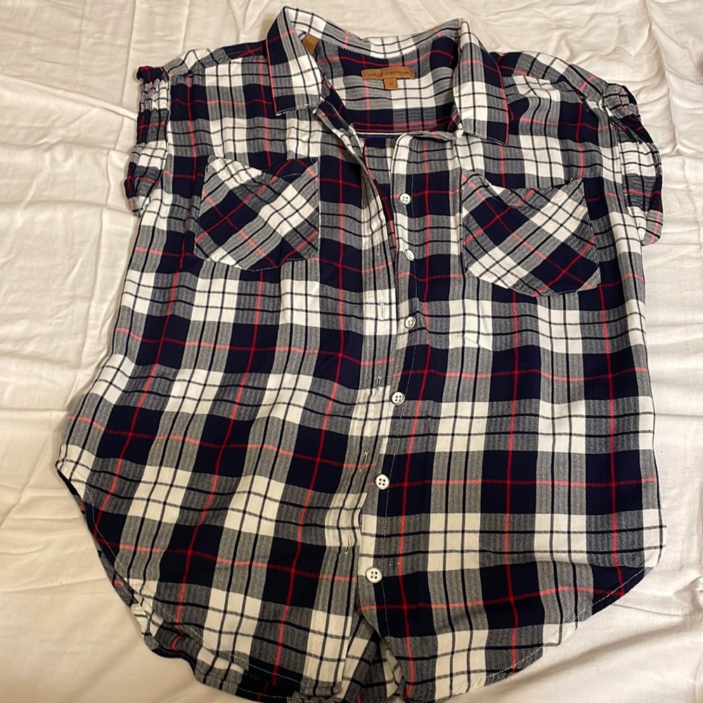 Jachs Girlfriend short sleeve flannel